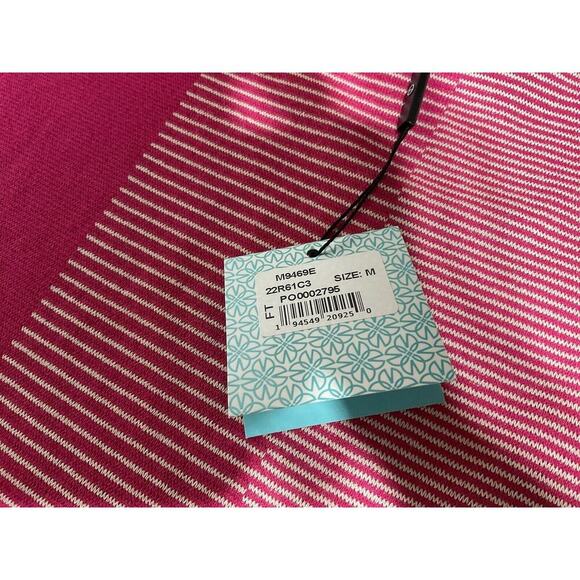 Ming Wang Mélange Colorblock Knit Shift Minidress Size Medium NWT - Picture 6 of 8